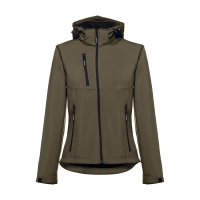 Chaqueta softshell para mujer, con capucha removible THC ZAGREB WOMEN  - Ref. P30181