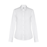 Camisa de popelina para mujer THC PARIS WOMEN WH  - Ref. P30195