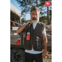 Chaleco multibolsillos thc pixel unisex - Ref. P30270