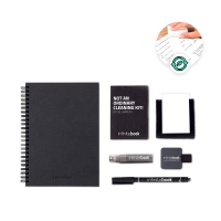 Kit starter kit infinitebook a5 planner texture escritura negra - Ref. P33210