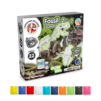 Juego 2 in 1 fossil excavation kit iv made in europe - Ref. P35826