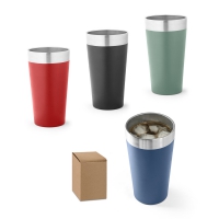 Vaso de viaje de acero inoxidable 540 ml grace acero inoxidable - Ref. P54267