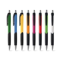 Bolgrafo abs con clip caribe escritura azul - Ref. P91256