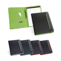 Portafolios a4 en pu y 800d con bloc de hojas forrado fitzgerald tamao a4 - Ref. P92040