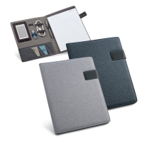 Carpeta a4 en imitacin lino y pu riordan imn - Ref. P92067