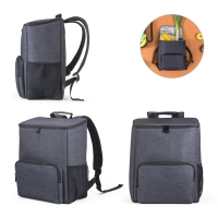 Mochila aislante de nailon de 2tone boston cooler apropiado para comida - Ref. P92096