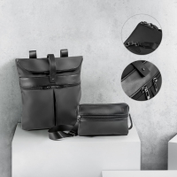 Mochila de microfibra y pu rover backpack - Ref. P92146