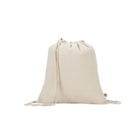 Bolsa mochila 100% algodn reciclado (180 g/m) maiorca our nature - Ref. P92374