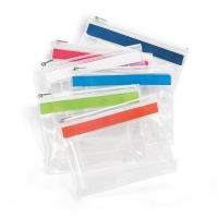 Neceser transparente en eva con cremallera chastain - Ref. P92737
