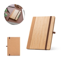 Cuaderno a5 realizado con hojas de bamb y corcho orwell tamao a5 - Ref. P93281