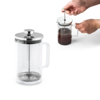 Cafetera de cristal de 600ml jenson acero inoxidable - Ref. P94237