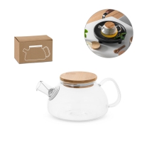 Tetera de vidrio de borosilicato de 750ml snead acero inoxidable - Ref. P94238