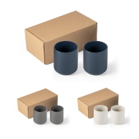 Juego de tazas de cermica owens apropiado para comida - Ref. P94253