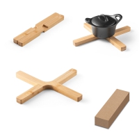 Posavasos de bamb shandy suministrado en caja para regalo - Ref. P94320