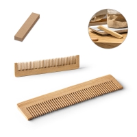 Peine de bamb enos suministrado en caja para regalo - Ref. P95054