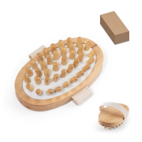 Cepillo de masaje de bao de madera downey suministrado en caja para regalo - Ref. P95058