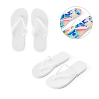 Pantuflas con suela sublimable totalmente personalizables bali l / xl - Ref. P95083