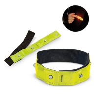 Brazalete reflectante con 4 led rojos visible elementos reflectantes - Ref. P98515