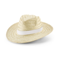 Sombrero de paja natural con cinta sublimada edward rib - Ref. P99085
