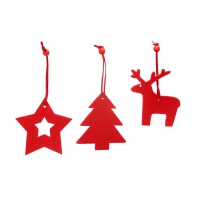 Set adornos navide�os carol - Ref. T1310