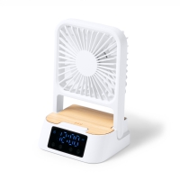 Ventilador reloj cargador fuyi - Ref. T1744