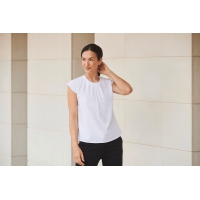 Top cuello plisado mujer - Ref. XH597