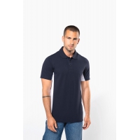 Polo de punto piqu manga corta bicolor hombre - Ref. XK232