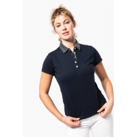 Polo jersey bicolor mujer - Ref. XK261
