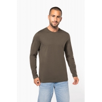 Camiseta de maga larga y cuello redondo hombre - Ref. XK359