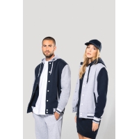 Cazadora bisbolera con capucha unisex - Ref. XK4003