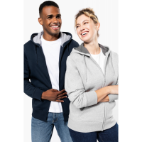 Sudadera capucha y cremallera - Ref. XK444