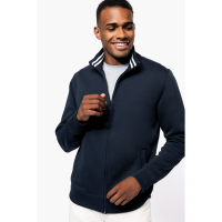 Chaqueta de felpa con cremallera hombre - Ref. XK456