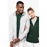 Sudadera capucha y cremallera unisex - Ref. XK479