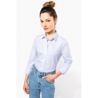 Camisa popelina manga larga mujer - Ref. XK510