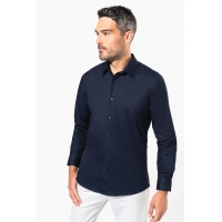 Camisa popelina manga larga hombre - Ref. XK513