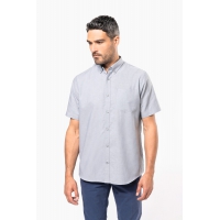 Camisa oxford manga corta hombre - Ref. XK535
