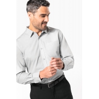 Camisa popelina manga larga hombre - Ref. XK541