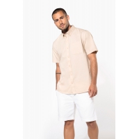 Camisa de algodn ariana iii manga corta hombre - Ref. XK587