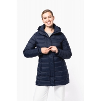 Parka ligera acolchada con capucha para mujer - Ref. XK6129