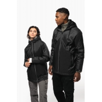 Chaqueta con capucha y forro de micropolar - unisex - Ref. XK6153