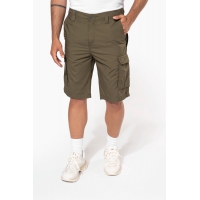 Bermuda ligera multibolsillos para hombre - Ref. XK755