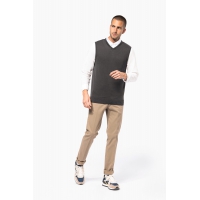Jersey cuello de pico sin mangas - Ref. XK969
