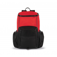 Mochila de deporte con portaobjetos confeccionada en material reciclado - Ref. XKI0176