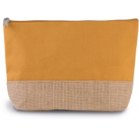 Estuche de algodn canvas y yute - Ref. XKI0276