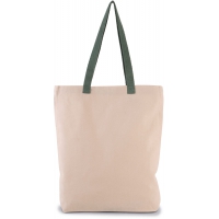 Bolsa shopper con fuelle y asas contrastadas - Ref. XKI0278