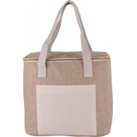 Bolsa isotrmica de yute - modelo mediano - Ref. XKI0353