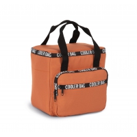Bolsa isotrmica reciclada con bolsillo frontal - Ref. XKI0372