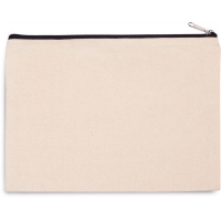 Estuche de algodn canvas, modelo grande - Ref. XKI0722