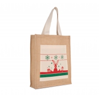 Bolsa sopper con motivos navideos - Ref. XKI0732