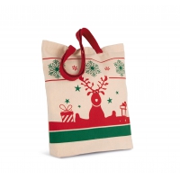 Bolsa shopper con motivos navideos - Ref. XKI0733